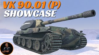 VK 9001 P SHOWCASE  Side Scraping King  WoT Blitz [upl. by Rehpinej]