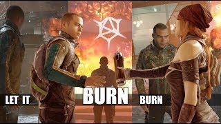 Detroit Become Human  The Five Things Markus Can Burn In Capitol Park [upl. by Yelrehs410]