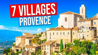 7 BEST VILLAGES of PROVENCE FRANCE in 4K [upl. by Adria]