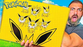 Pokemons NEW GIANT Eeveelution Boxes Are INSANE [upl. by Kyriako]