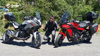 YAMAHA TRACER 9 GT vs BMW F900 XR  Qual è la turistica stradale media migliore [upl. by Edmond]