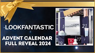 LOOKFANTASTIC ADVENT CALENDAR FULL REVEAL 2024 [upl. by Annauqaj]