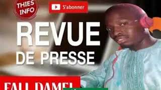 REVUE DE PRESSE WOLOF THIES INFO 09 11 2024 [upl. by Lenahc]