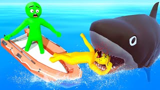 SHARK Eats Ragdolls on Sinking Raft  Havocado Gameplay [upl. by Demetria]