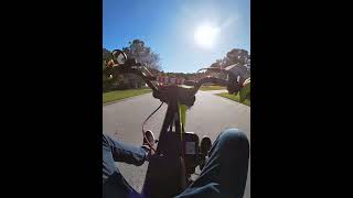 HOW TO WHEELIE A mini bike wheeliesfordays minibike [upl. by Bertine]