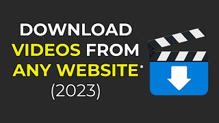 How To Download Any Video From Any Site On PC Working 2024 [upl. by Ocirred]