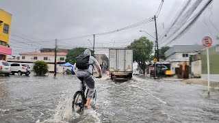 CHUVA NO RECIFE RUAS ALAGADAS 14 JUNHO 2024 [upl. by Aikemal944]