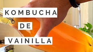 Cómo HACER Kombucha De VAINILLA [upl. by Enovi]