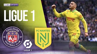 Toulouse vs Nantes  LIGUE 1 HIGHLIGHTS  021124  beIN SPORTS USA [upl. by Gamber]