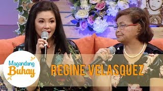 Magandang Buhay Regine becomes emotional as she talks about how strong her mother is [upl. by Norehc844]