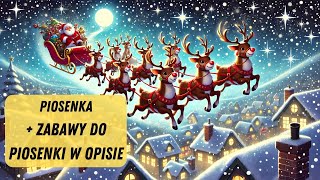 🎵Rudolf i Przyjaciele🔴🦌 Świąteczna Piosenka o Reniferach dla Dzieci 🎅 [upl. by Karlie568]