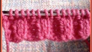 How To Knit Rib Or Ribbing 2x2 Rib  Knitting Instruction For Beginners [upl. by Till]