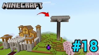 I MAKE A BEAUTIFUL XP FARM IN  MINECRAFT GAMEPLAY 18 [upl. by Varhol]