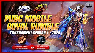 420 Official Presents PMRR Season 01  Qualifyinhg Teams Matches Live Stream [upl. by Lorilee]