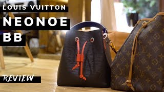 Louis Vuitton NeoNoe BB review  what fits amp how to wear [upl. by Carder]