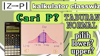 🌹CARI KEBARANGKALIAN  z kepada p  KALKULATOR fx570EX classwiz  TABURAN NORMAL  MUDAH JER😍 [upl. by Eyoj]