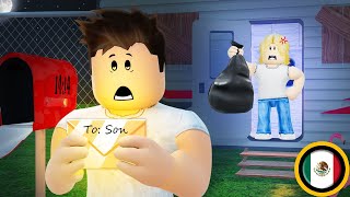 ¡Sus VERDADEROS PADRES Eran MULTIMILLONARIOS Película de ROBLOX [upl. by Neoma]