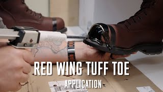 DIY Red Wing Tuff Toe Application [upl. by Nana]