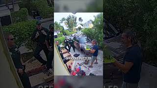 Police respond to strange cries from nearby house 😳 🙏 shorts [upl. by Marcell]