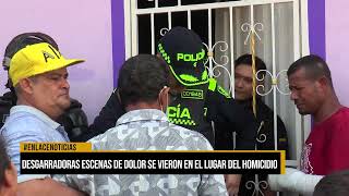 Desgarradoras escenas de dolor se vieron en el lugar del homicidio [upl. by James]