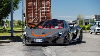 McLaren P1 MSO on the famous Ferrari Circuit quotPista di Fioranoquot [upl. by Marga]