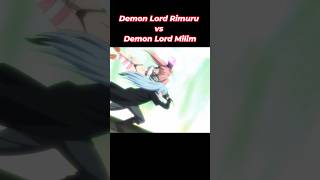 Rimuru ❌ Milim  The day I reincarnated as a slime anime animeedit viral shorts [upl. by Nelie]