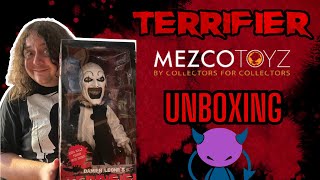 Mezco Mega Scale TERRIFIER Art The Clown Figure [upl. by Sylas]