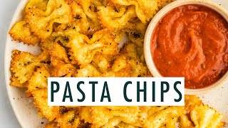 Pasta Chips TikTok Viral Recipe [upl. by Lenka]