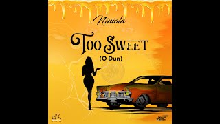 NINIOLA  TOO SWEET O DUN LYRIC VIDEO [upl. by Ordnael]