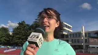 INTERVIEW Laetitia DE LA METTRIE  Meeting National 1 de CergyPontoise  10062019 [upl. by Ben377]