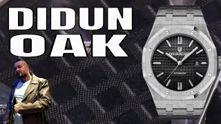 Didun Watches  Didun Design Watch  Royal Oak Homage Watch Review [upl. by Rickard]