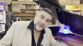 Luis Lancelle visita Musicasa Pianos [upl. by Finbar]