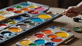 Satisfying Color Mixing A Visual Treat🔥✨️💫shorts asmr colormixing paintmixing [upl. by Isleen]