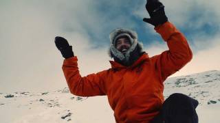 Banff Mt Rundle DANGEROUS Winter Climb [upl. by Micah80]