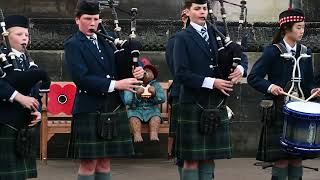 George Heriots School Pipe Band  Tune 9 [upl. by Amliv]