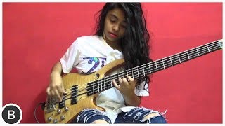 AMAZING YOUNG BASSIST MOHINI DEY [upl. by Imer]