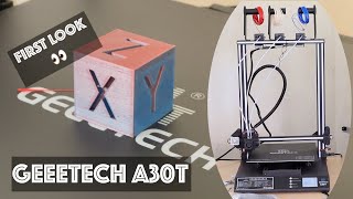 Colour Mixer First Look  The Geeetech A30T 3D Printer [upl. by Anidam]