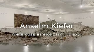 Anselm Kiefers Finnegans Wake Exhibition at the White Cube Gallery in Bermondsey London [upl. by Bowie]