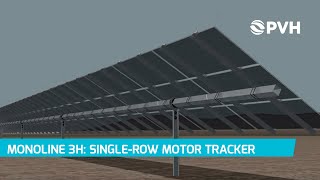 Monoline 3H SingleRow motor tracker [upl. by Ocer858]