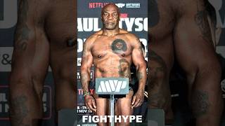 Mike Tyson RIPPED PHYSIQUE at Age 58 JACKED weighin to KNOCK OUT Jake Paul [upl. by Conroy212]