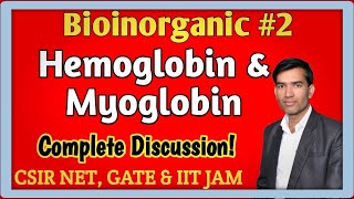 Hemoglobin  Myoglobin  Structure of Hemoglobin and Myoglobin  Biochemistry For CSIR NET and GATE [upl. by Neysa]