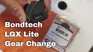 Bondtech LGX Lite Extruder Change spur gear in 90 seconds [upl. by Gardy]