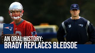 A Brief Oral History of Tom Brady Replacing Drew Bledsoe as the Patriots Starting Quarterback [upl. by Greggory664]