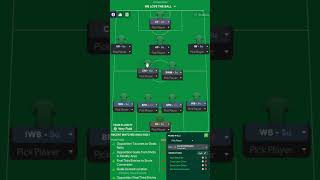 The BEST Possession FM24 Tactic🔥fm24 footballmanager shorts [upl. by Jamieson]