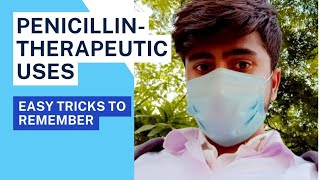 penicillinsantibiotics explained clearly therapeutic uses pharmacology easy tricks [upl. by Kired]