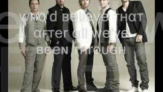 Boyzone  Picture of You With Lyrics [upl. by Lamiv]