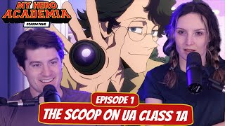 Season 4 Begins  My Hero Academia Season 4 Wife Reaction  Ep 1 quotThe Scoop on UA class 1A” [upl. by Frances]