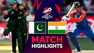 India Womens vs Pakistan Womens Highlights  T20 World Cup 2024 Highlights [upl. by Nek]