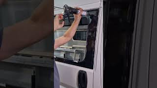 😉shorts I 04 I Glas Schiebefenster einbauen leider hat das vorgesehene nicht gepasst  Ducato [upl. by Mufinella]