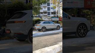 2024 Porsche Cayenne Grey  Road Presence suv carspotting youtubeshorts [upl. by Abbi]